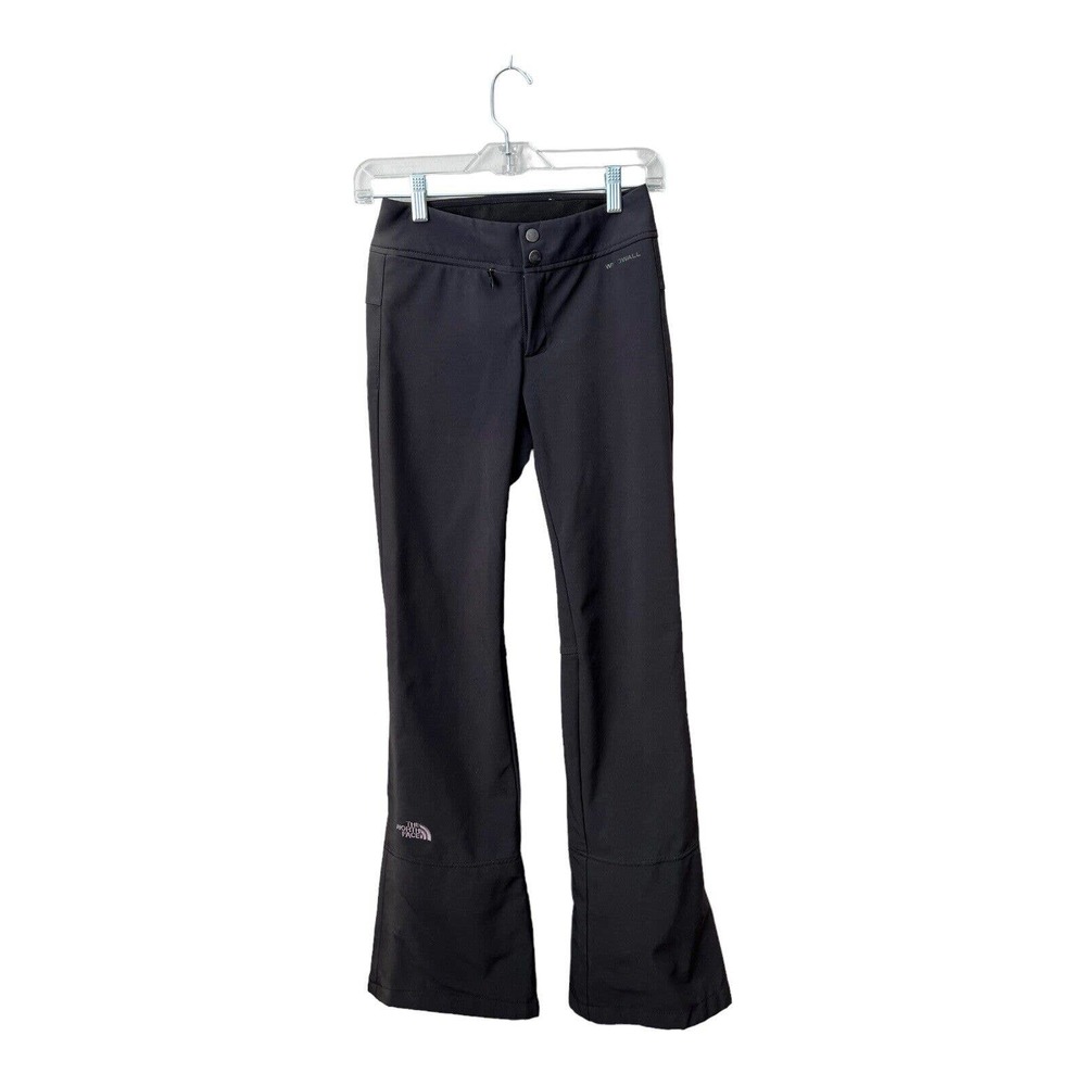 North Face Women's Windwall Black Ski Snow Waterproof Windproof Soft Shell XS